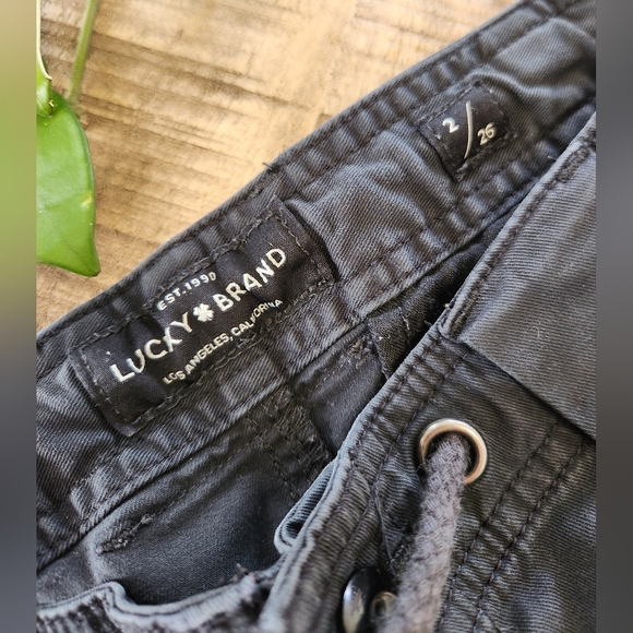 Lucky Brand Studded Cargo Crop Pant - Picture 10 of 12